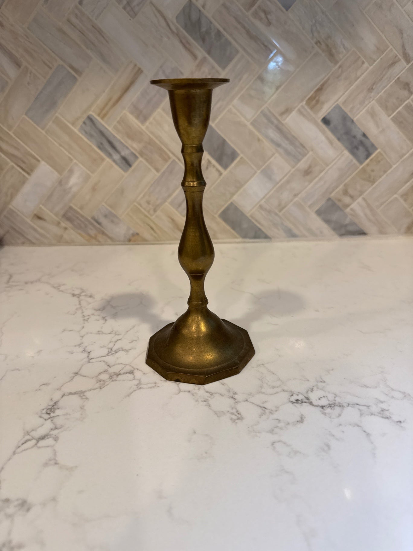Brass Candlestick 