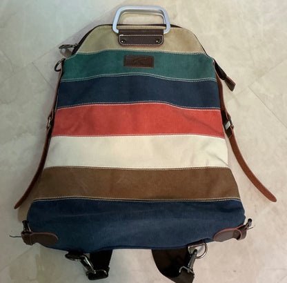 MULTI- COLORED BACKPACK…HEAVY DUTY!