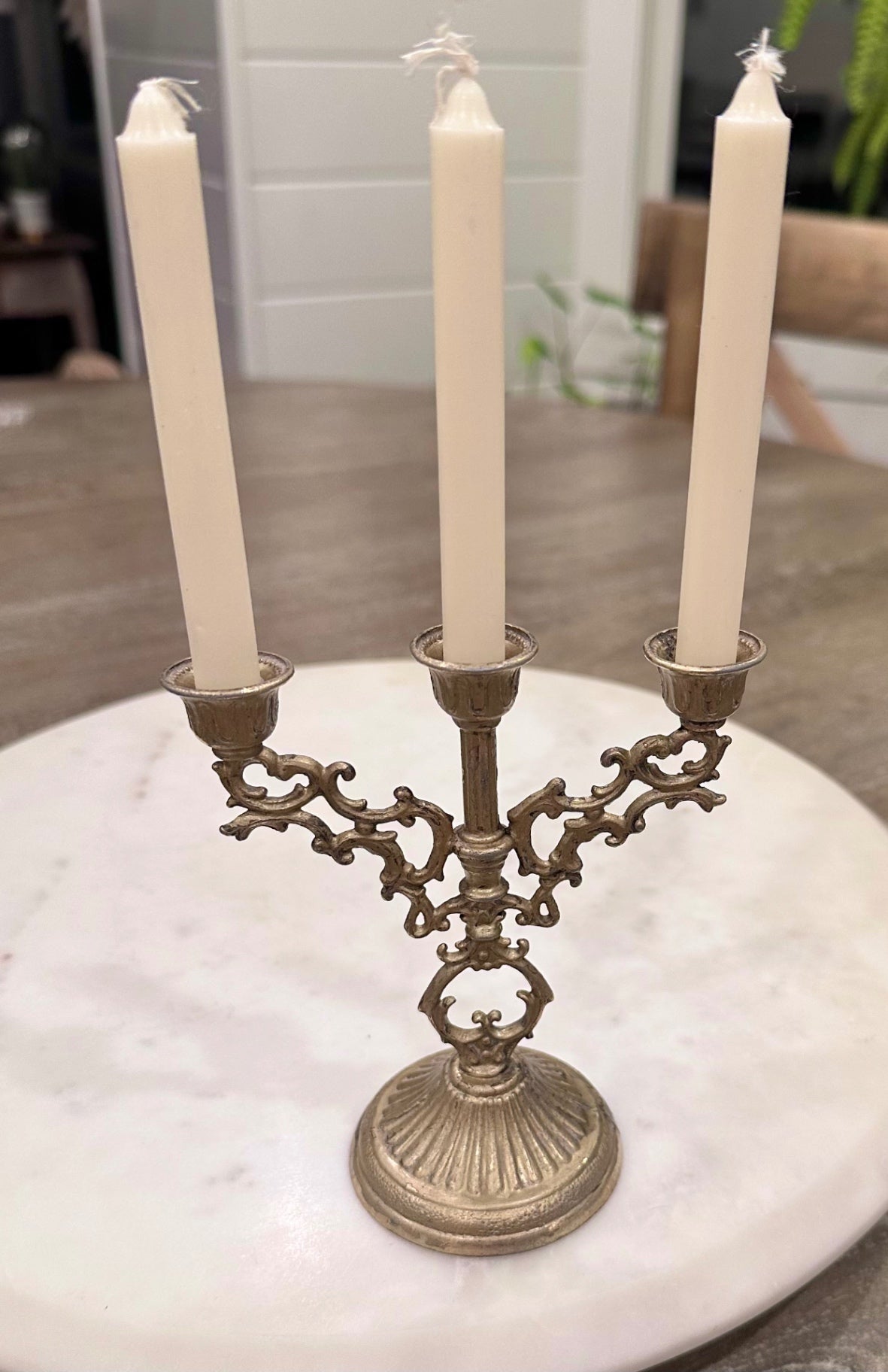 Vintage mini candelabra