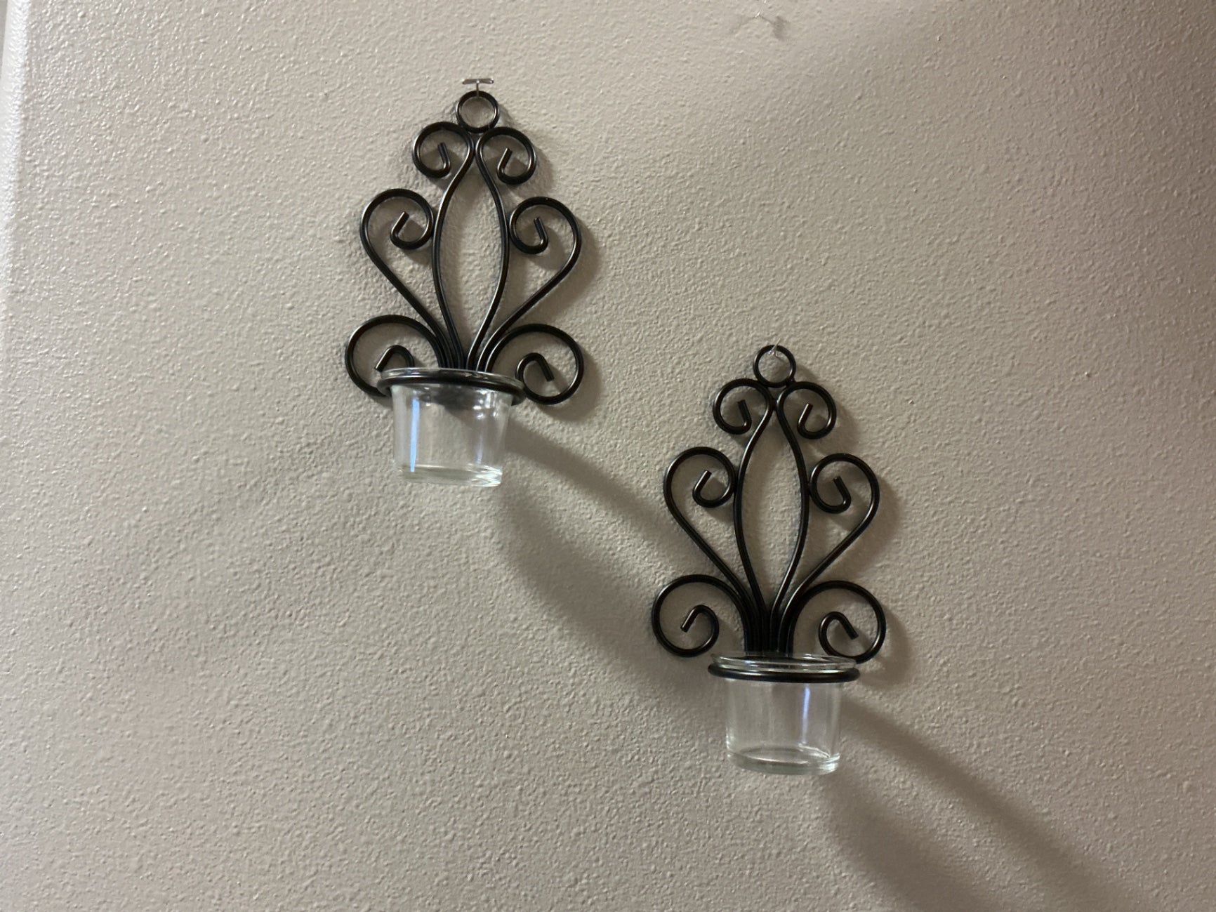 Set of 2 Small Wall Sconces