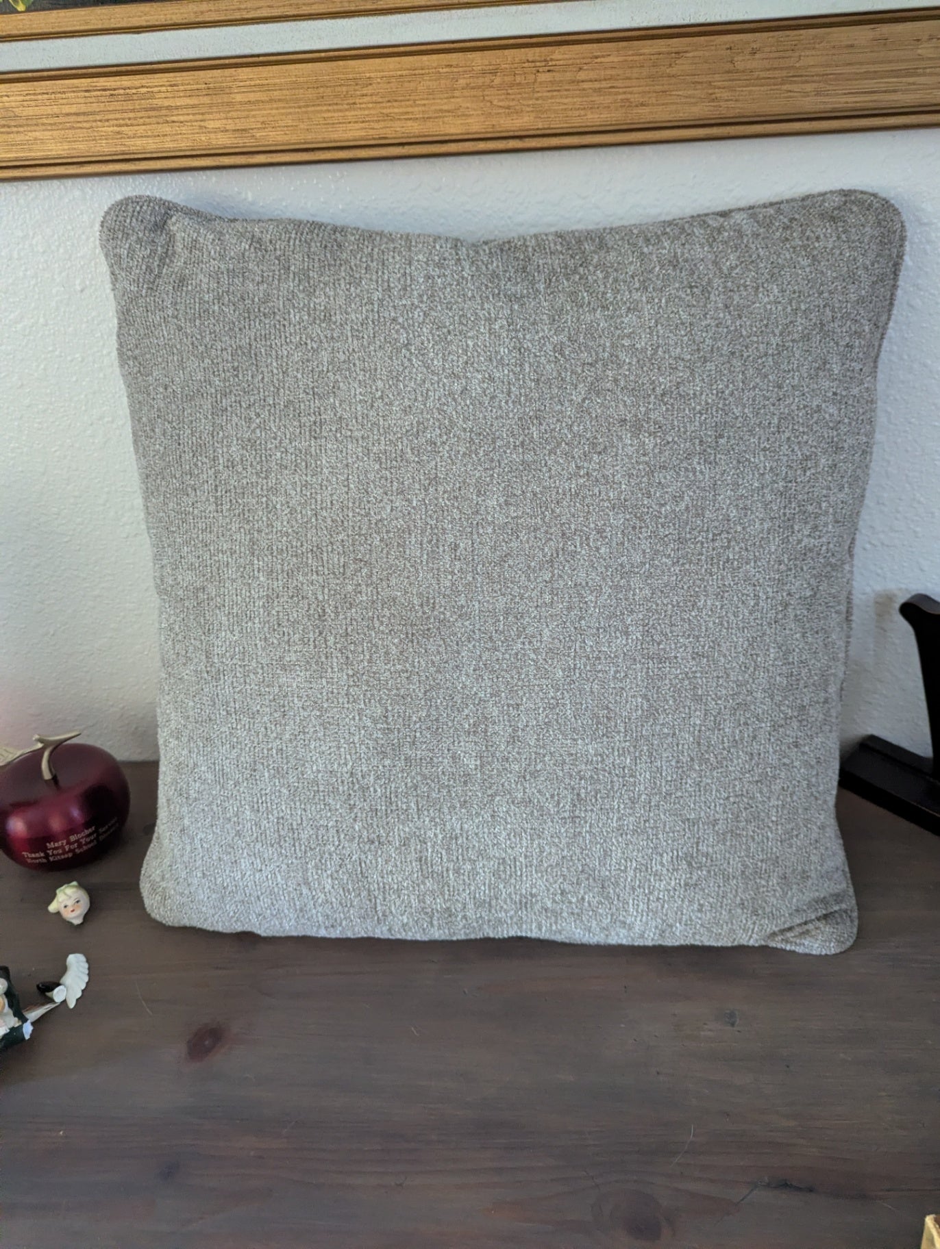 Accent Pillow with Geometric Design