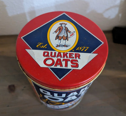 Vintage Quaker Oats Tin