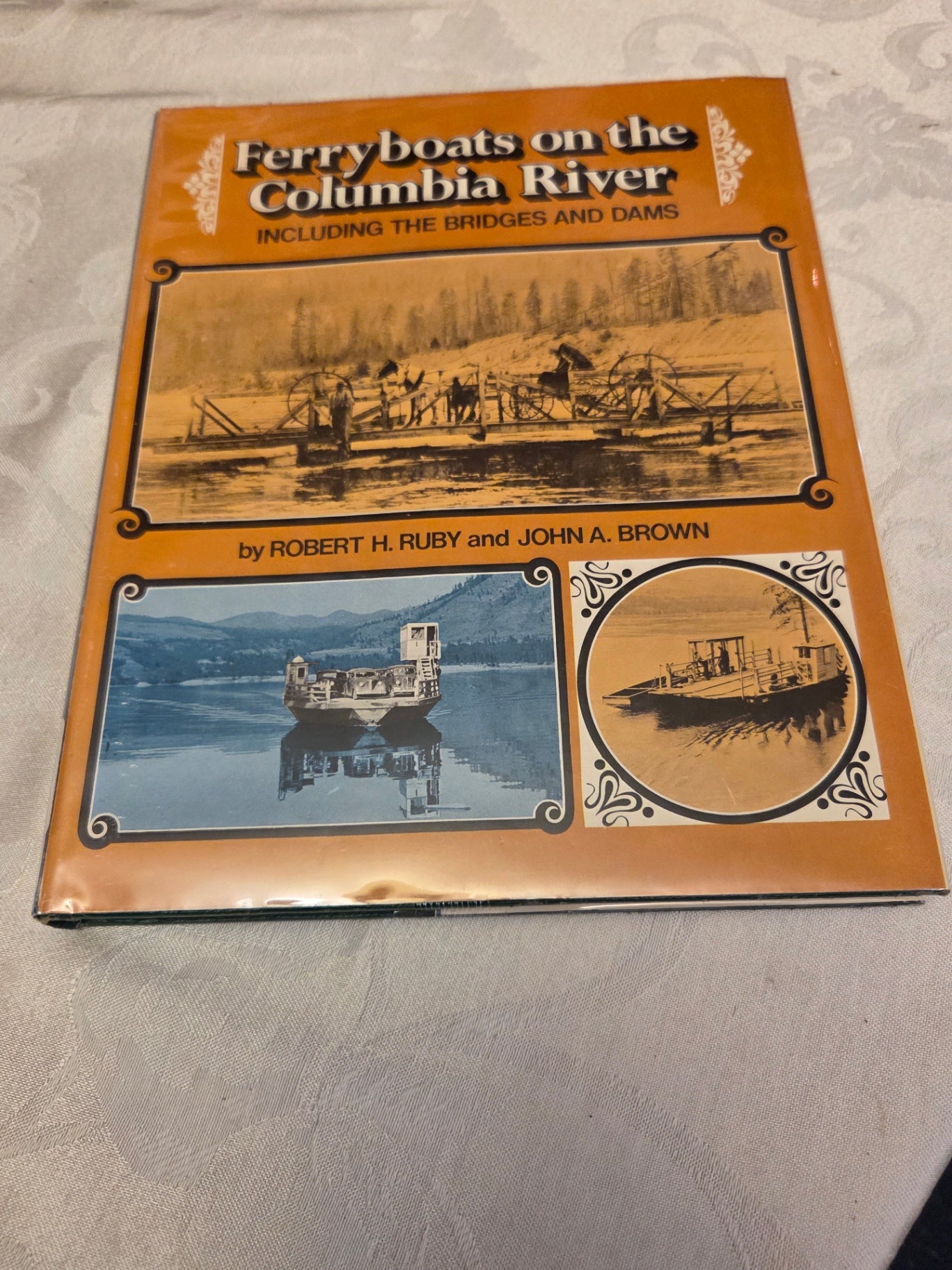 Ferry boats in the columbia river