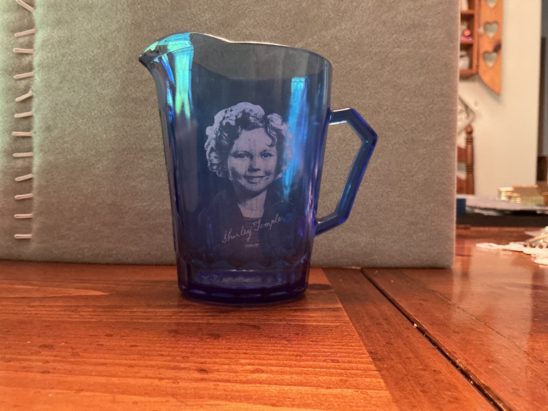 Shirley Temple Hazel Atlas Small Pitcher