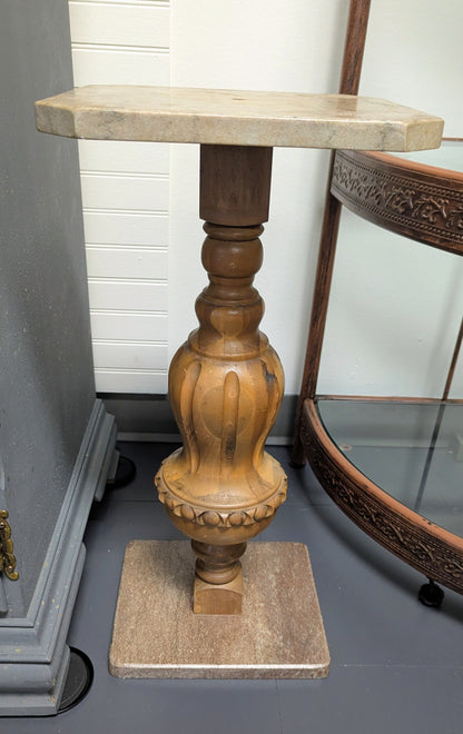 Vtg. Pedestal Plant Stand