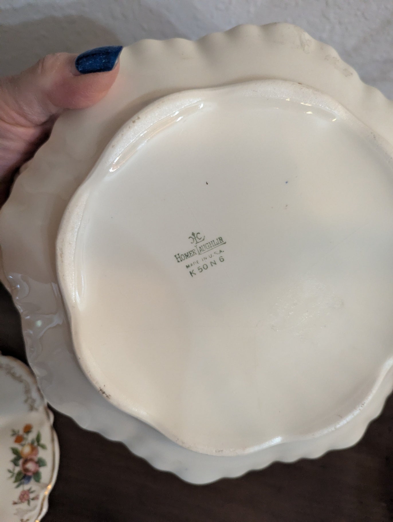 Vtg. Homer Laughlin Covered Serving Dish