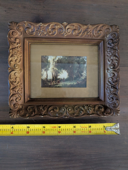 1960's Dance of the Nymphs in Ornate Resin Frame