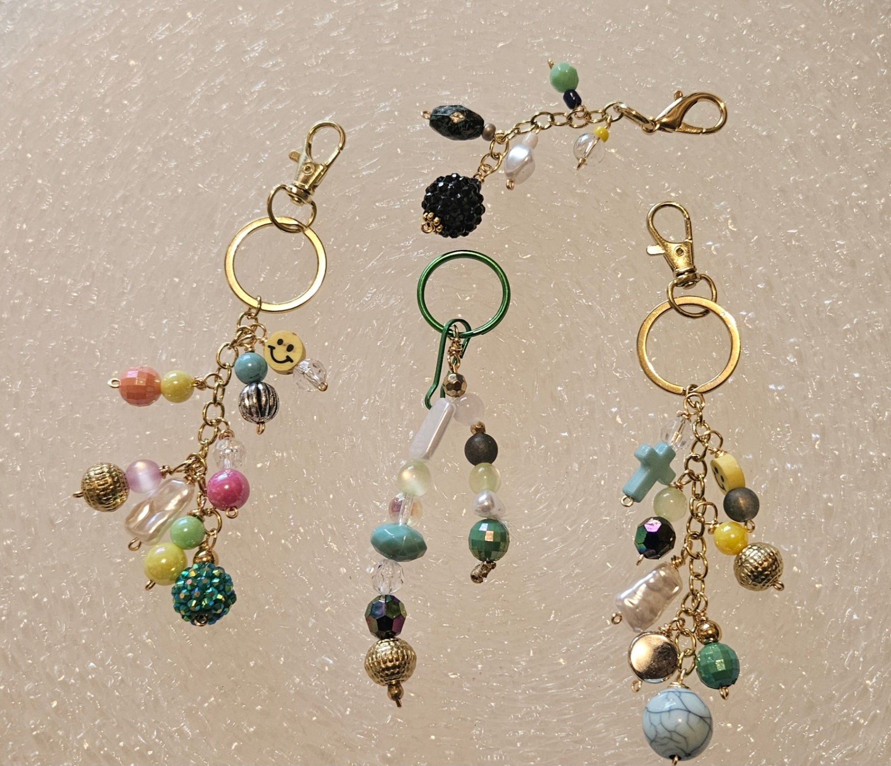 Keychain and purse charm, long