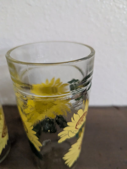 Vtg. Anchor Hocking Jelly Jar Tumblers