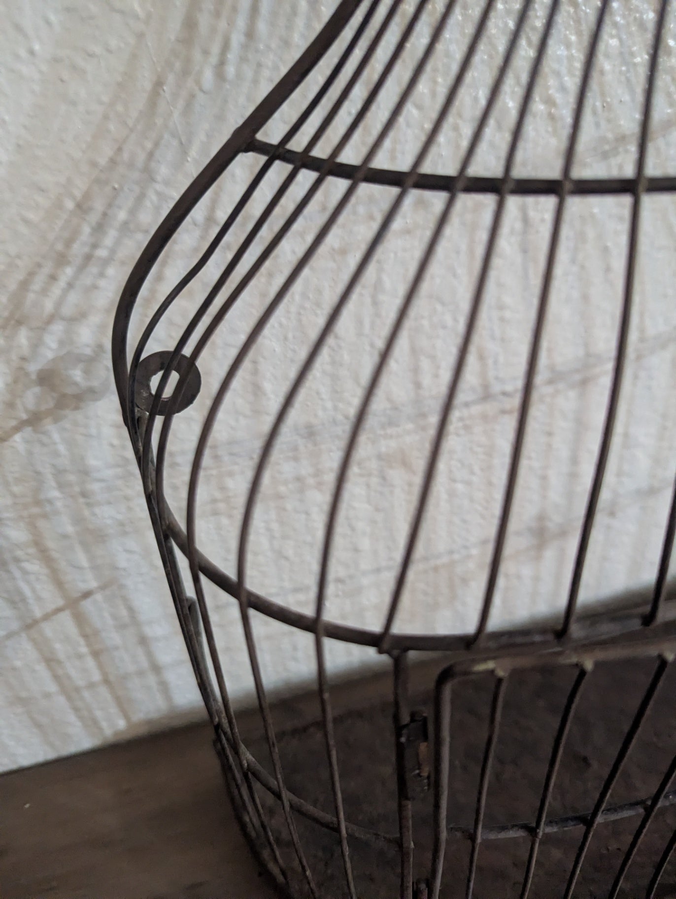 Metal "Bird Cage" Wall Mount Decor
