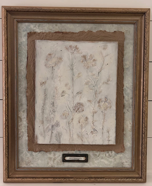 Framed Gathered Treasure - Fleur Sauvage I