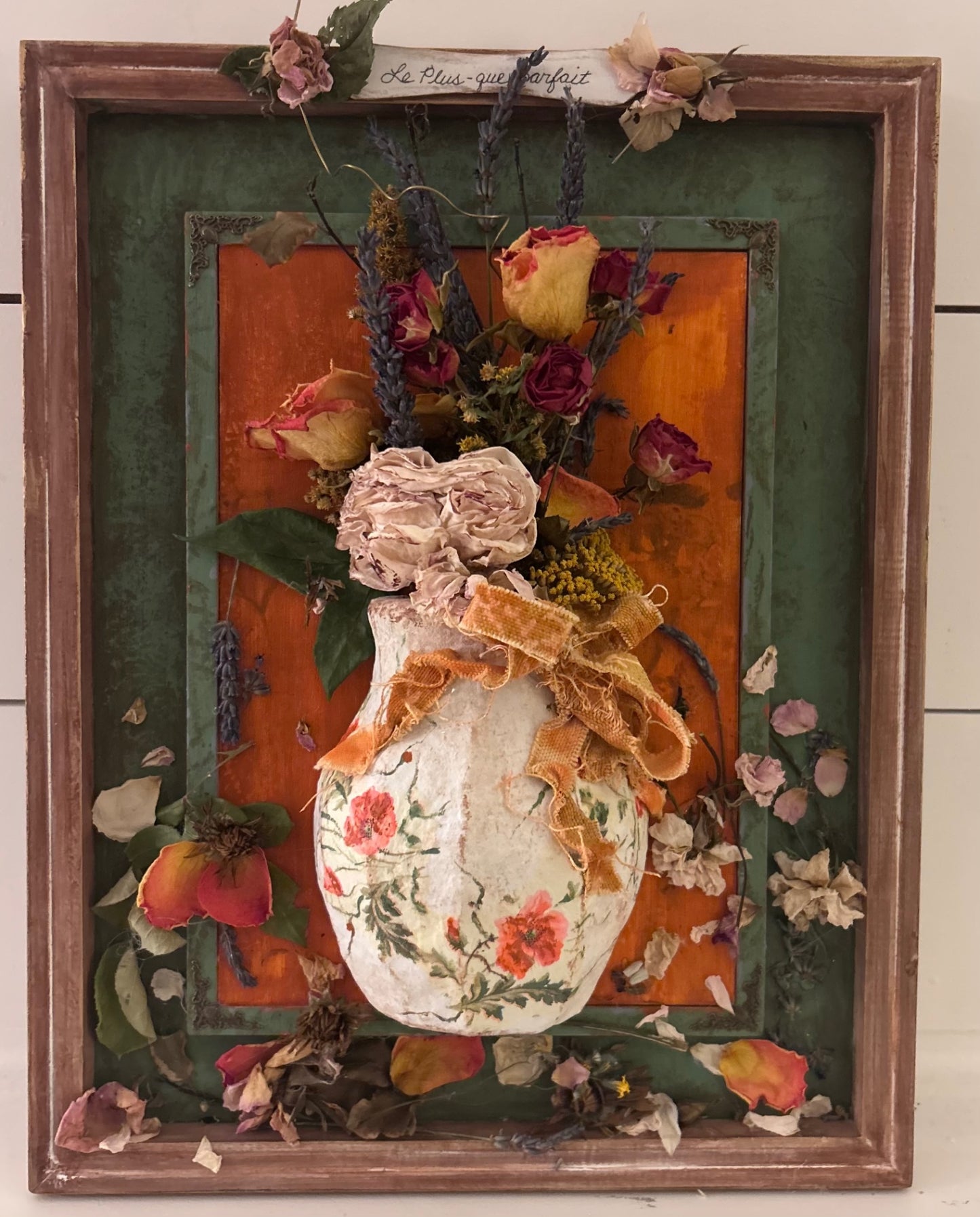 Framed Gathered Treasure - Le Plus Que Parfait 