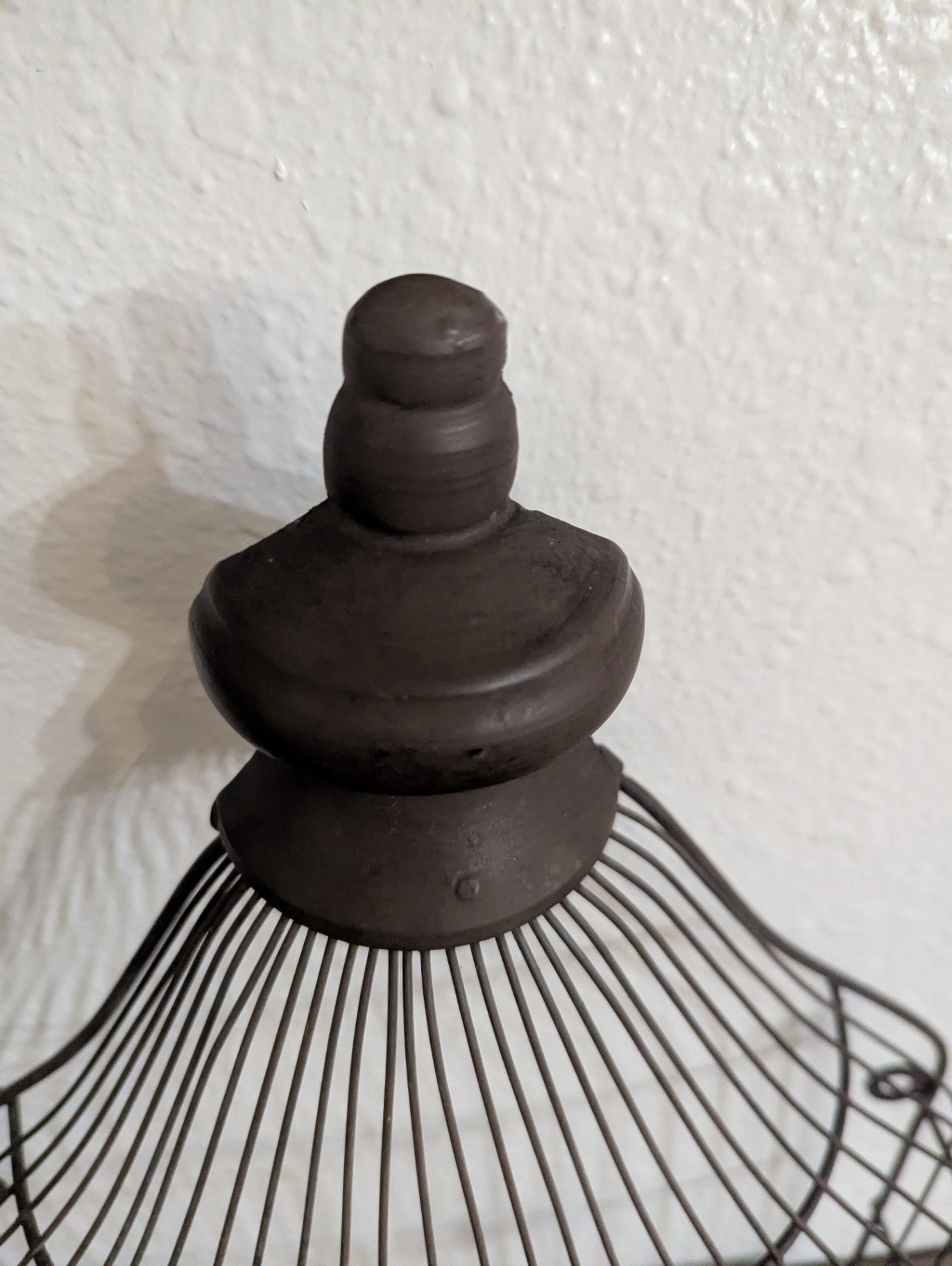 Metal "Bird Cage" Wall Mount Decor