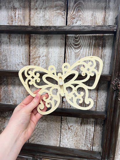 Vintage Homco Syroco Butterfly Wall Hanger