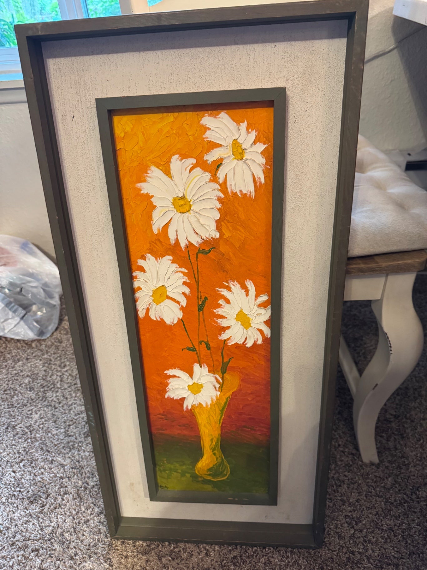 Vintage Flower painting 