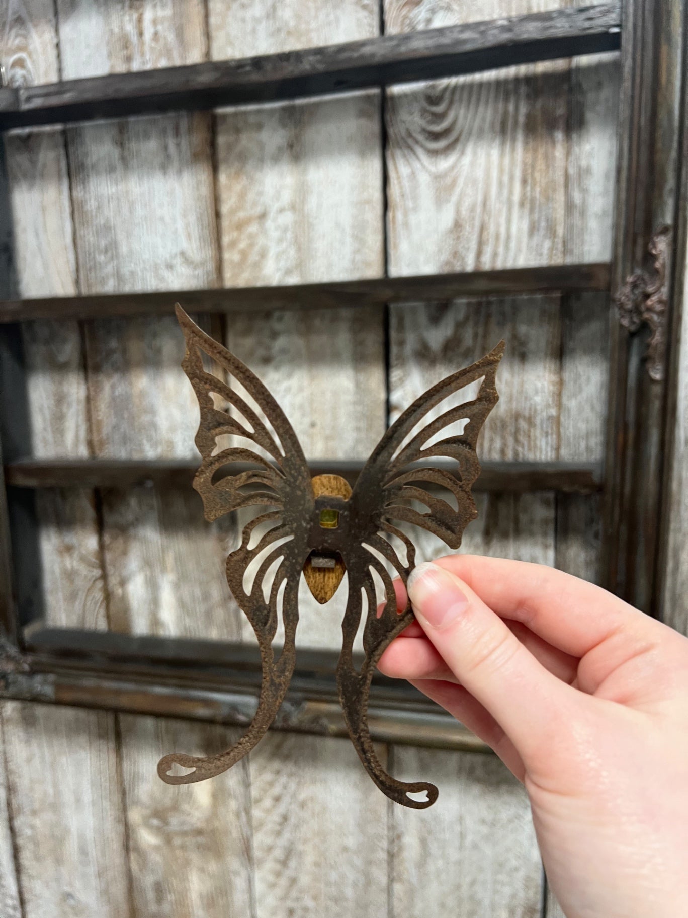 Set of 3 Vintage Homco Metal Butterfly Wall Hangers