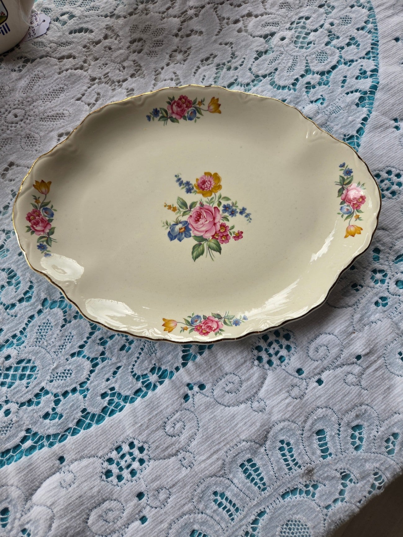 Hazel 1930's oval dish