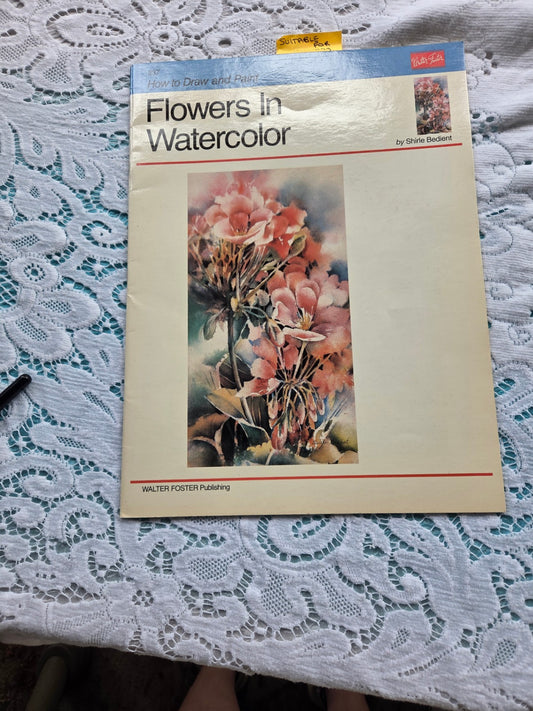 Flowers in watercolor