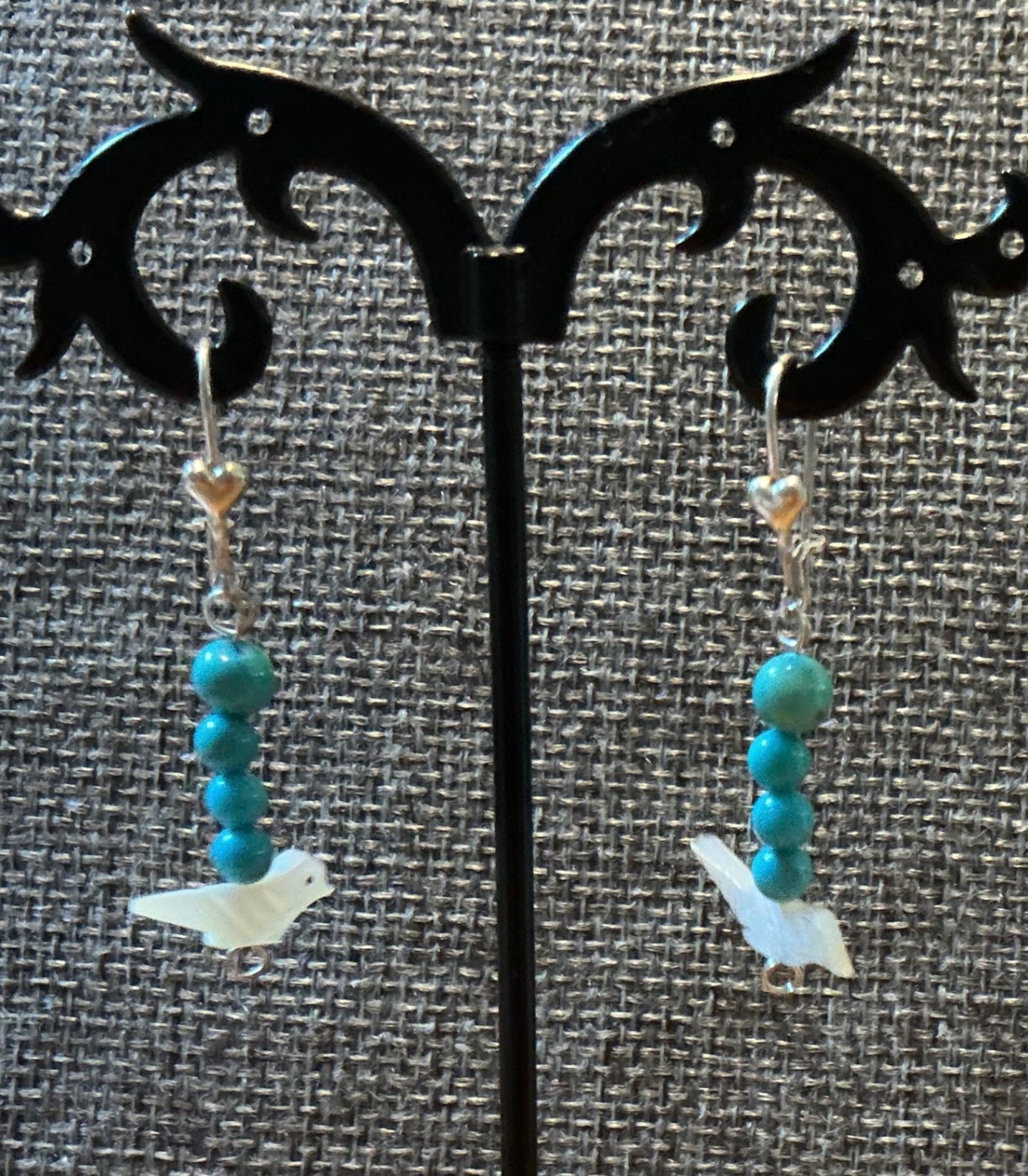 Mother of Pearl & Turquoise Earrings 