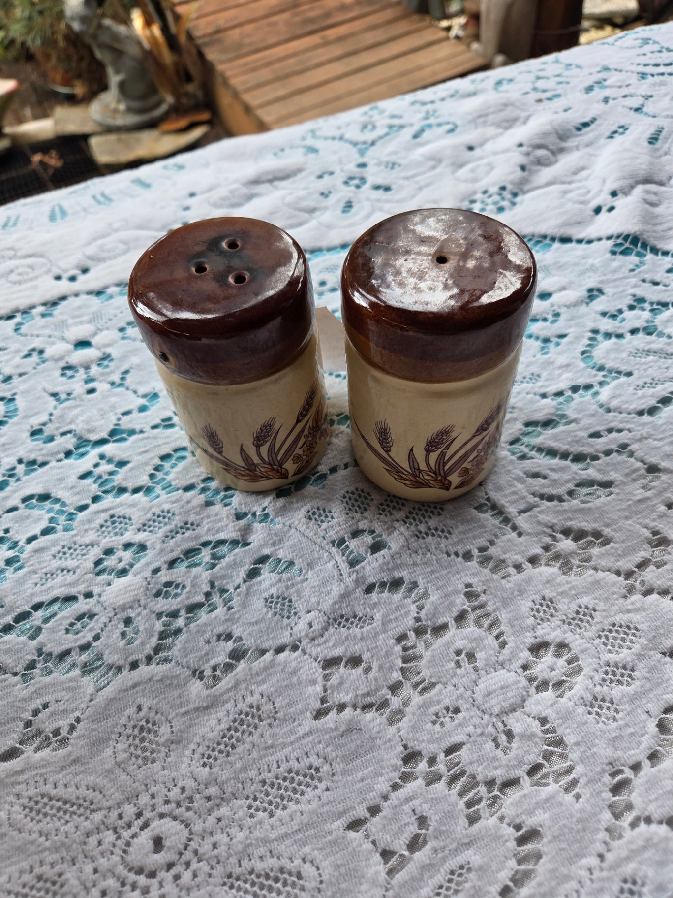 Autumn harvest salt and pepper