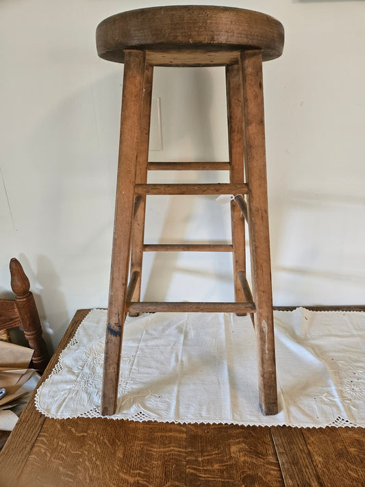 Wooden stool