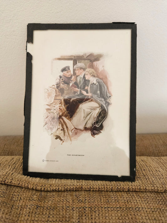 5x7 antique art print