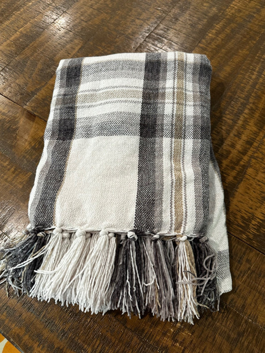 Soft throw blanket