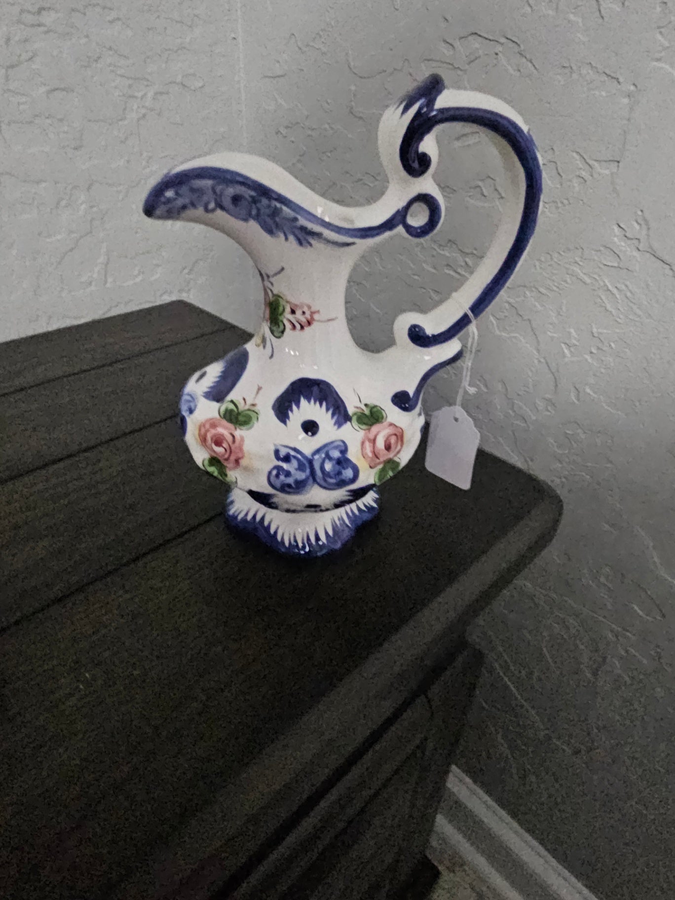Vestal Handpainted Alcobach Portugal Vase