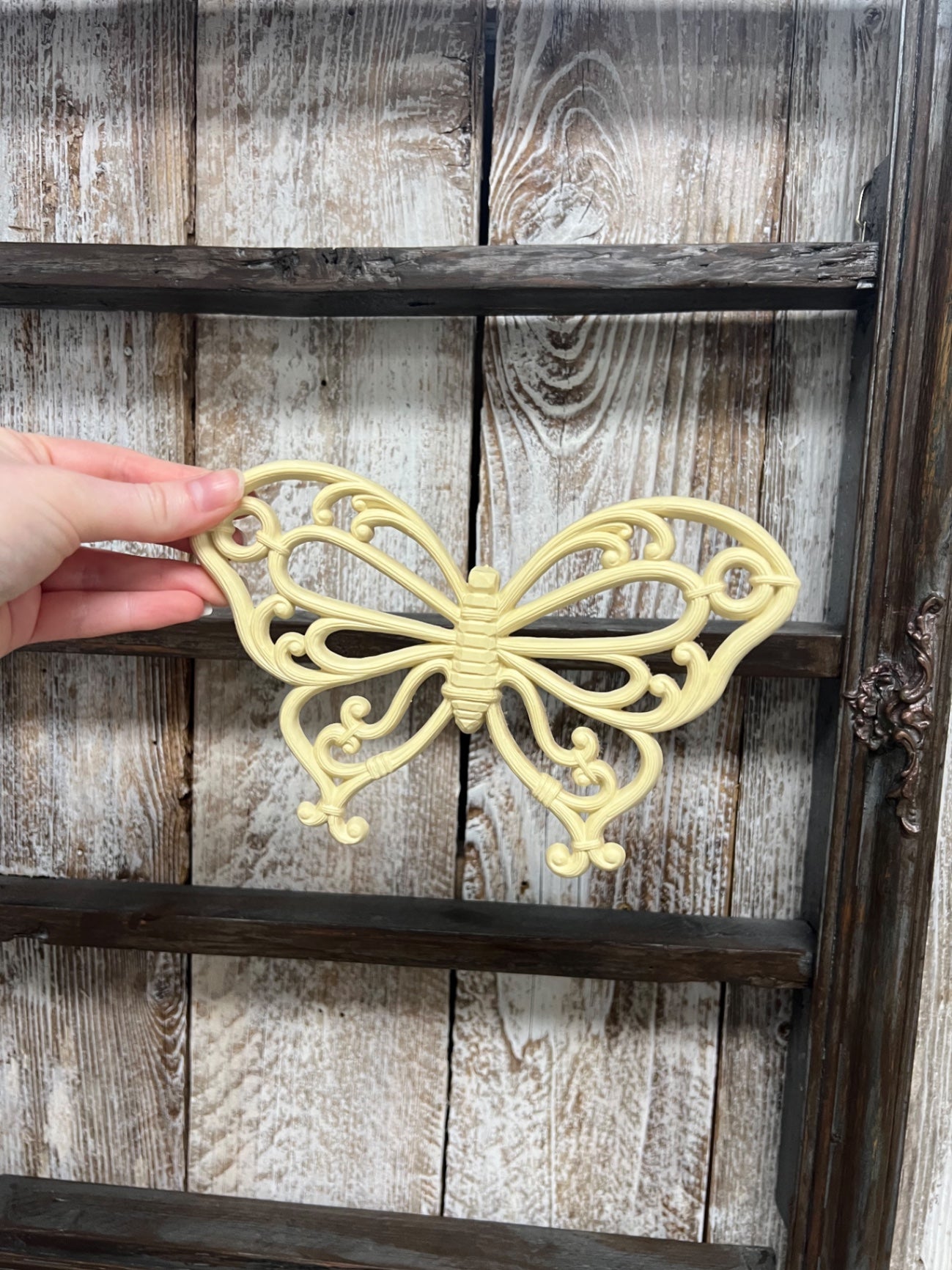 Vintage Homco Syroco Butterfly Wall Hanger