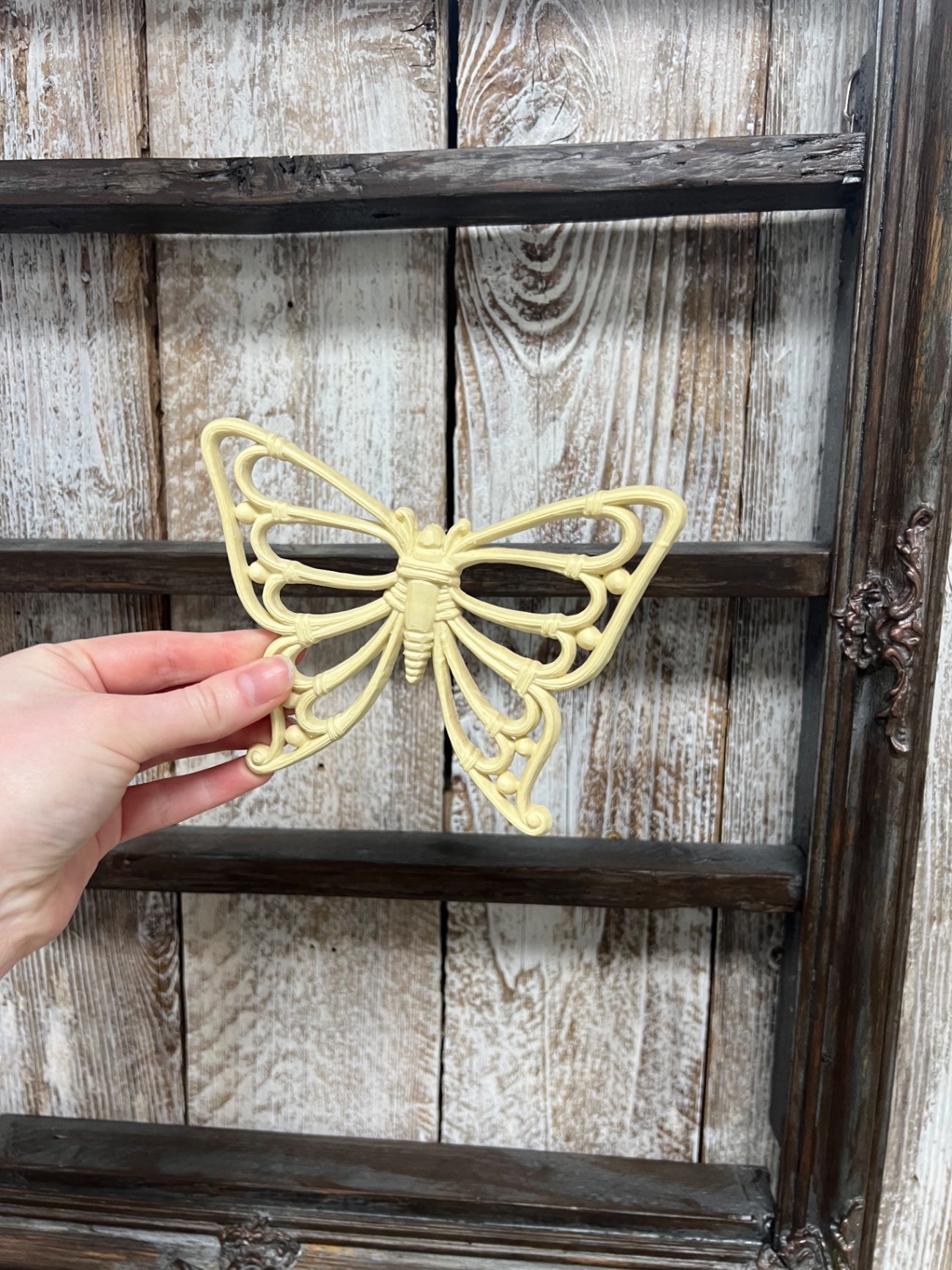 Vintage Homco Syroco Small Butterfly Wall Hanger