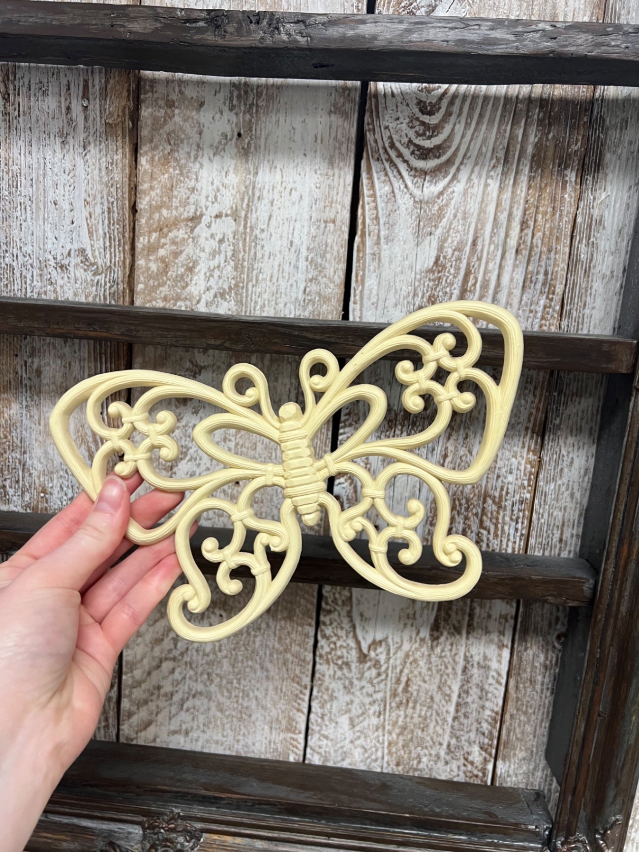Vintage Homco Syroco Butterfly Wall Hanger
