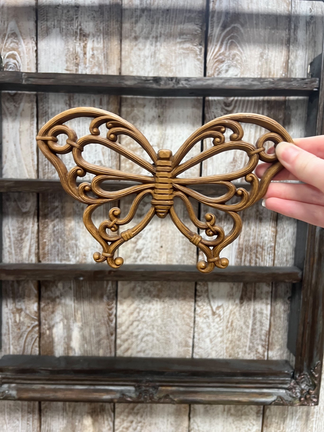 Vintage Homco Syroco Butterfly Wall Hanger