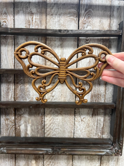 Vintage Homco Syroco Butterfly Wall Hanger