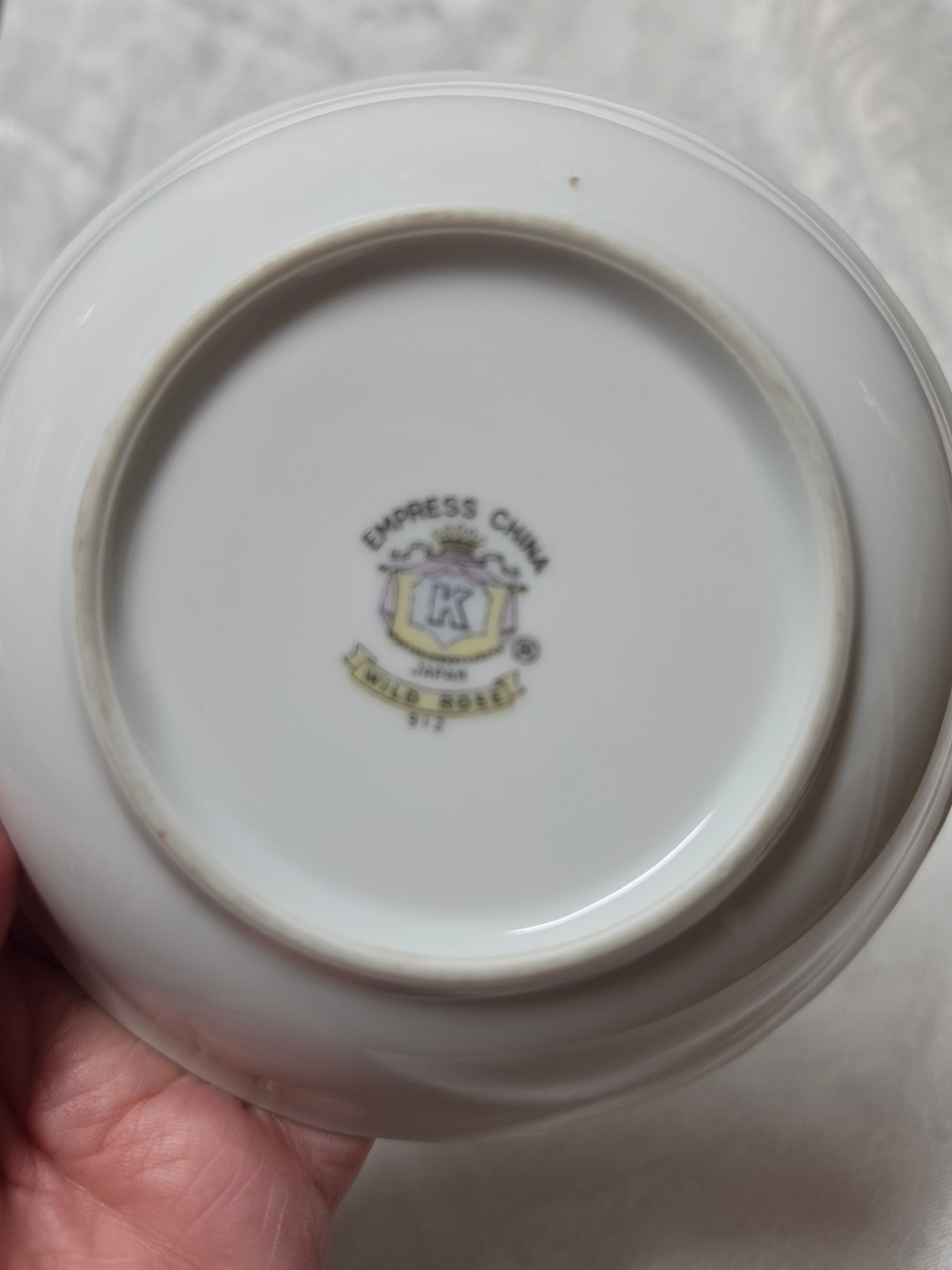 Empress Wild Rose bowl