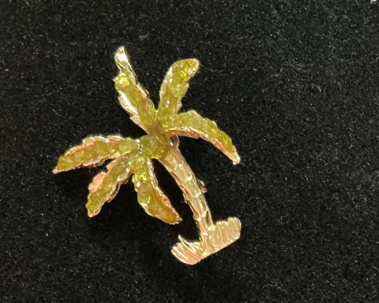 Palm Tree Brooch