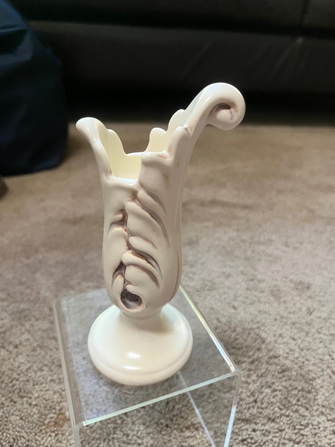 Red Wing candle holder