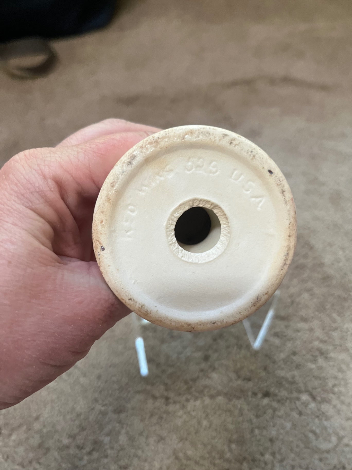 Red Wing candle holder