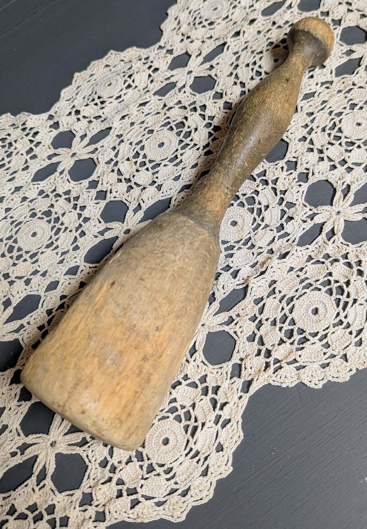 Antique Primitive Turned Maher