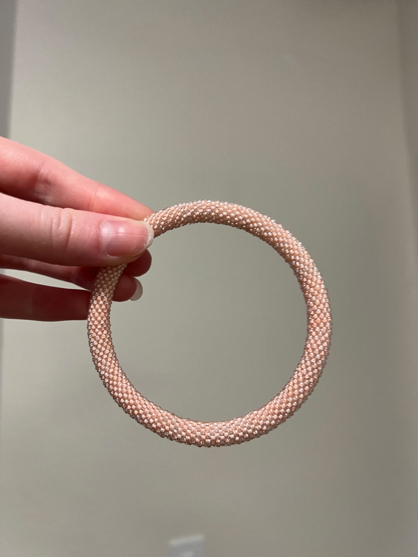 Pink Bangle Bracelet