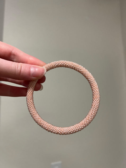 Pink Bangle Bracelet