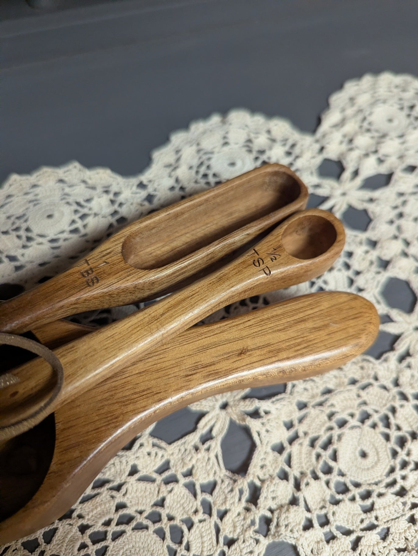 3-Piece Wooden Measuring Set