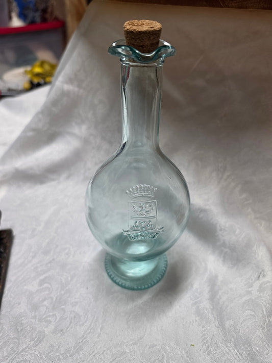 Vintage Italian Mod Dep Banfi Glass Bottle