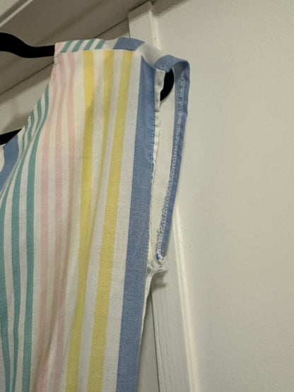 1980's Rainbow Striped Dress