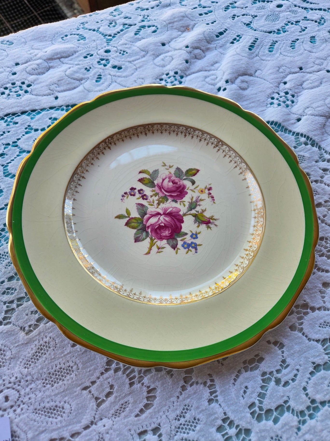 Windsor ware plate