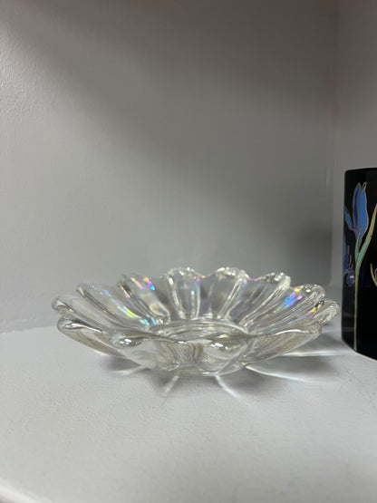 Vintage Fostoria Carnival Glass Dish