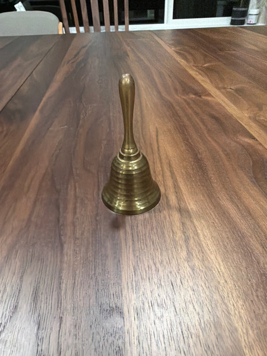 3.75" Vtg Miniature Brass Bell