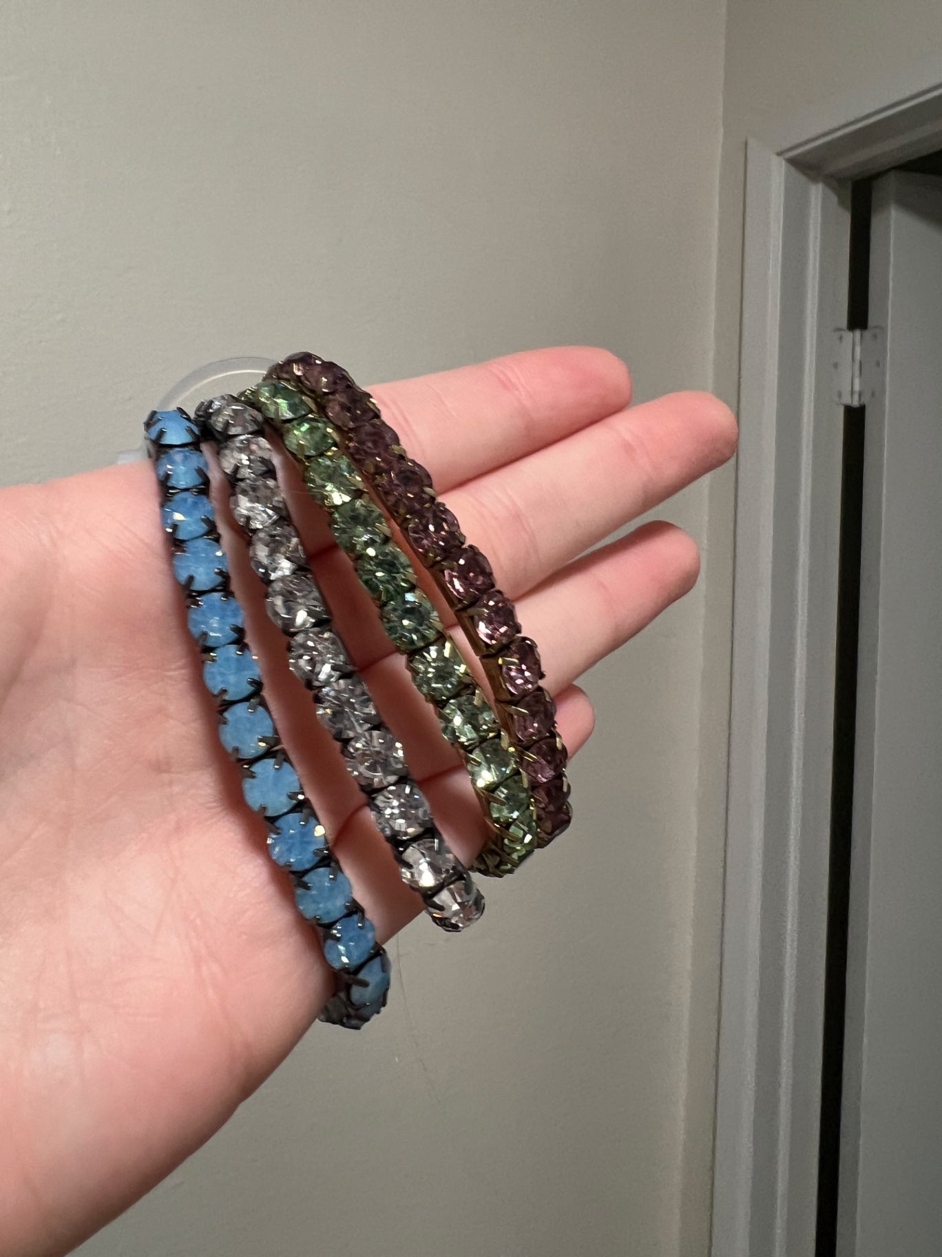 INC Multi-Strand Colorful Gem Bracelet Set
