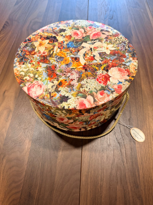 Vtg Secret Treasures Hat Box