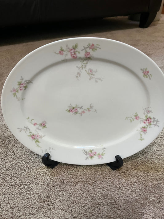 Vintage Limoges oval platter.