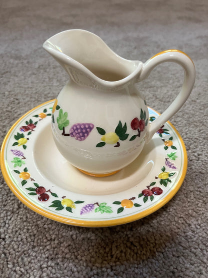 Franciscan Creamer with saucer